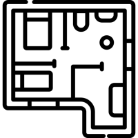 picto plan de maison
